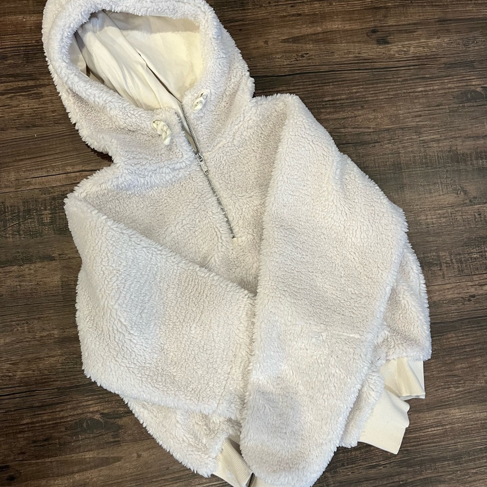 Lulu Lemon Half Zip Sherpa Sweater
